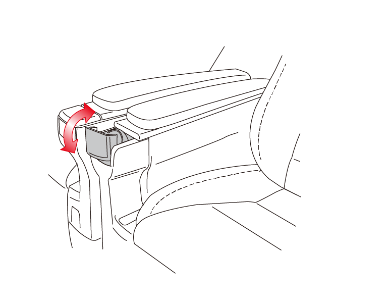 In-car interior cup holder