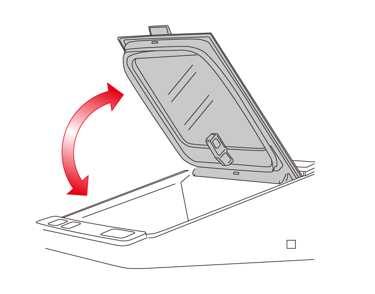 Washing machine glass top lid