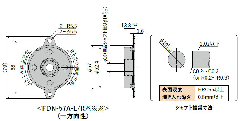 FDT/FDN-57シリーズ