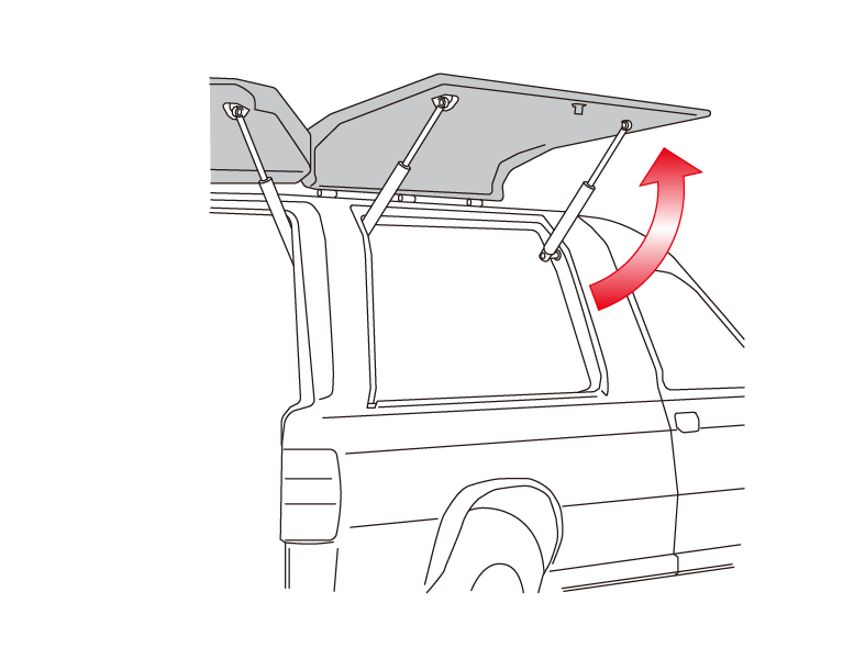特装車　開閉部分