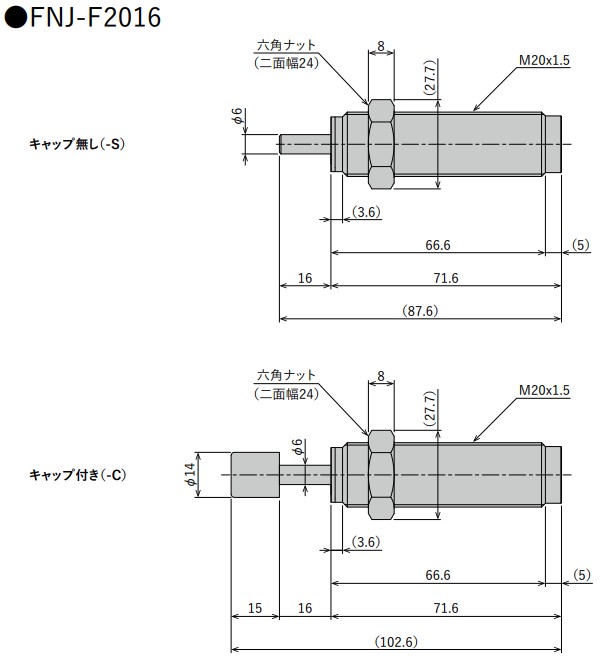 FNJ-F2016H-*（耐クーラント仕様）